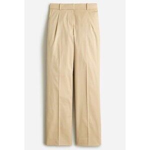 J. Crew Size 6 Straight-leg essential pant in lightweight chino Business Casual